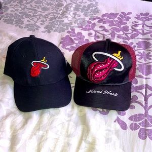 MIAMI HEAT🔥Rhinestone Logo Baseball Hats